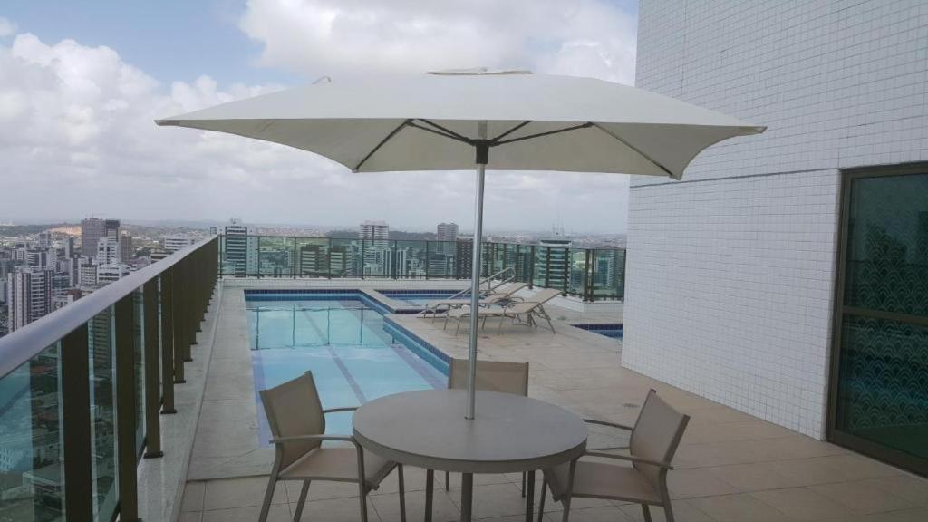 Flat Beach Class Conselheiro Aguiar Recife Exterior foto